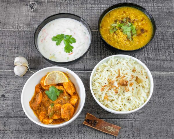Menu chicken tikka masala