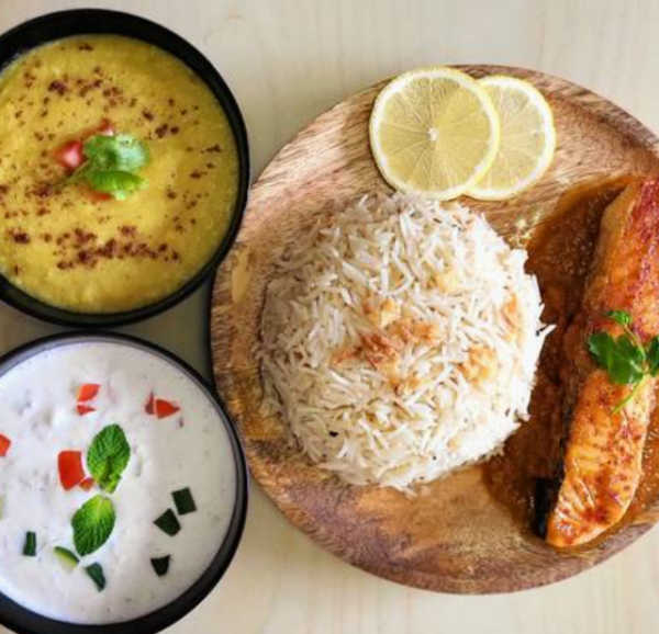Menu Saumon Masala